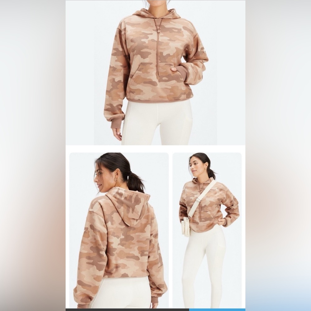3pc. SET~NWT -Fabletics TEDDY LARGE CAMO/LATTE set